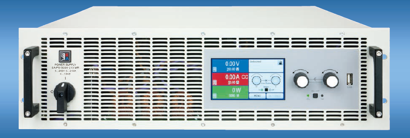 德国EA-PSI 9000 WR 3U 3.3 kW - 15 kW宽范围输入的高效直流电源